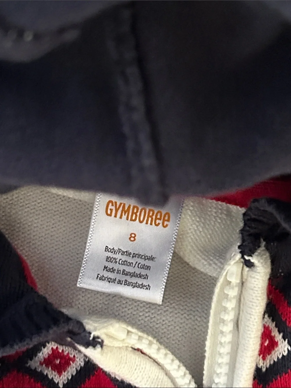 Gymboree Faire Isle Fall Harvest Hooded Autumn Apple Sweater Cardigan Jacket